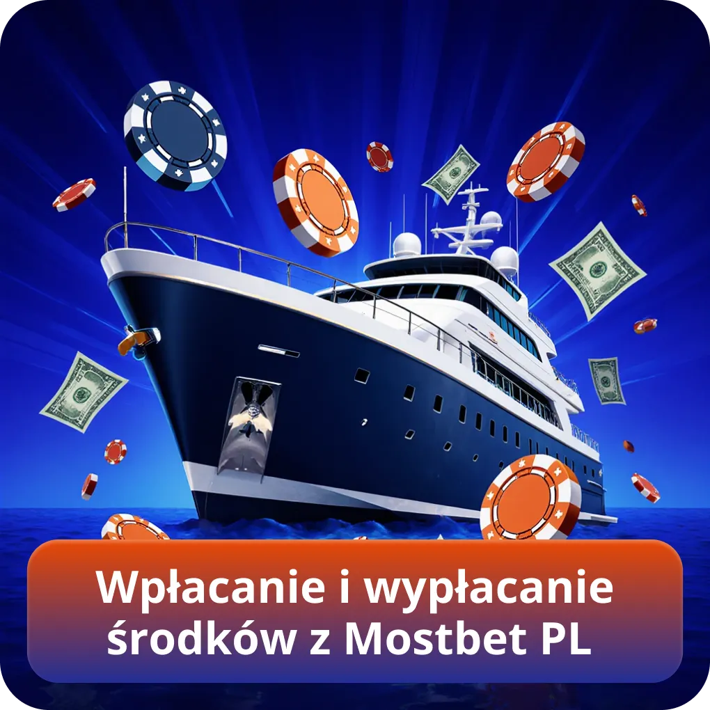 Wpłacanie i wypłacanie środków z Mostbet PL